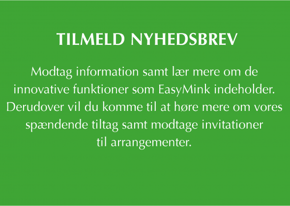 Tilmelding af nyhedsmail